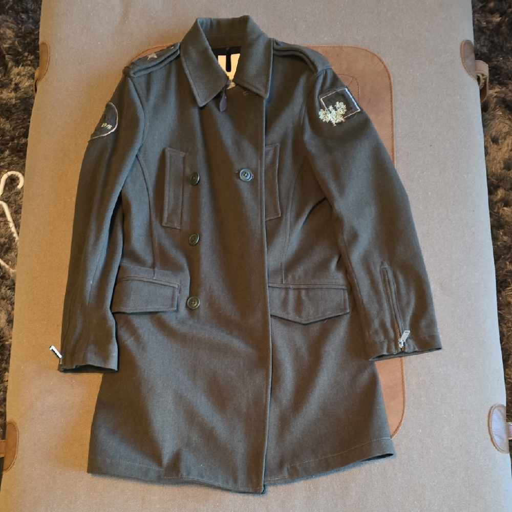 Diesel Dark Gray Military Jacket